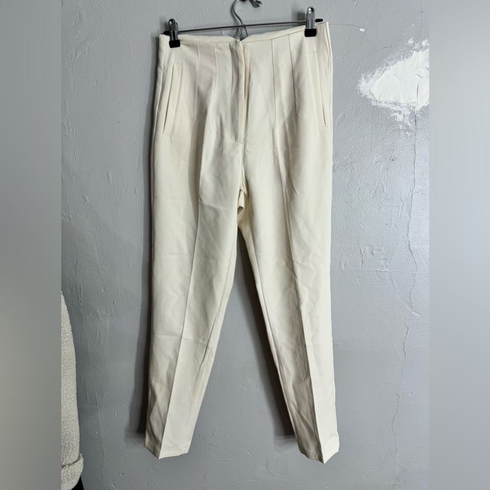 Straight formal fancy pants white from SHEIN